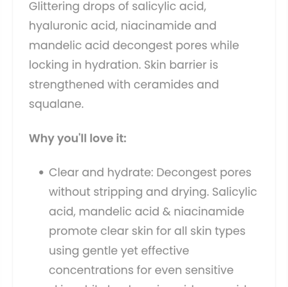 Dallas & James Watermelon Dream Clarity Serum NIB Sealed Full Size 1 Fl Oz - Picture 9 of 12